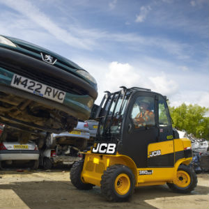 JCB&rsquo;s new 35D 4x4 Wastemaster Plus Teletruk