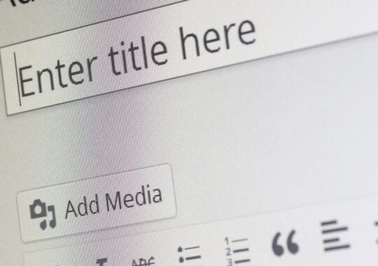 Writer’s blog? We’re here to help!