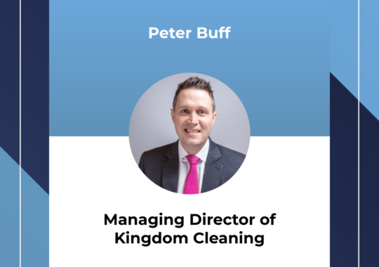 Kingdom Cleaning Promotes Peter Buff To Managing Director