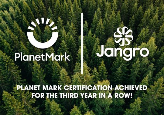 Three Years Of Planet Mark Certification For Jangro