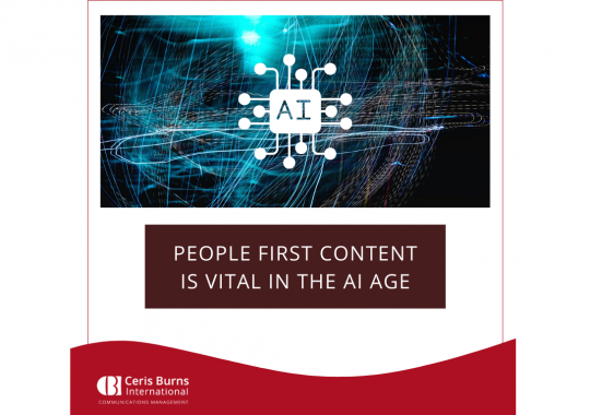 A considered approach, which puts people first, is vital in the AI Age