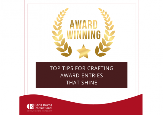 How to ensure your award entries attract attention and gain accolades