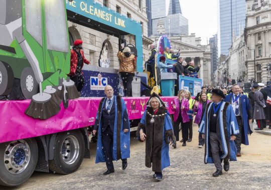 Nice to clean you, to clean you, nice!  Public celebrate cleaning’s valuable role at popular parade
